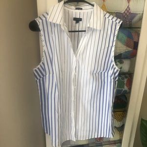 Sleeveless Talbots blouse